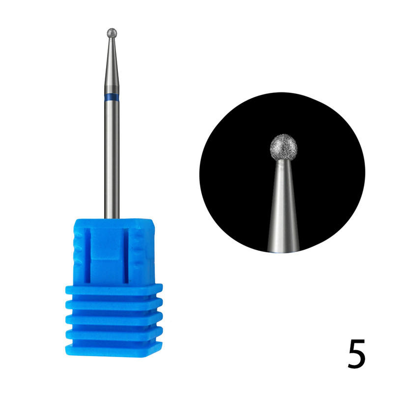 Capac de șlefuit unghii Freze Ceramice Freze diamantate Burghie pentru unghii Instrumente de curățare a cuticulelor Pilă de unghii Accesorii pentru cap de șlefuit