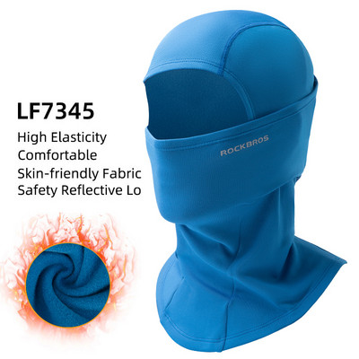 ROCKBROS snieglenčių veido kaukė nuo vėjo nepraleidžianti šilta lauko šiluminė vilnos slidinėjimo kaukė Kvėpuojanti vyrų moterų bėgimo kempingo slidinėjimo ausinė
