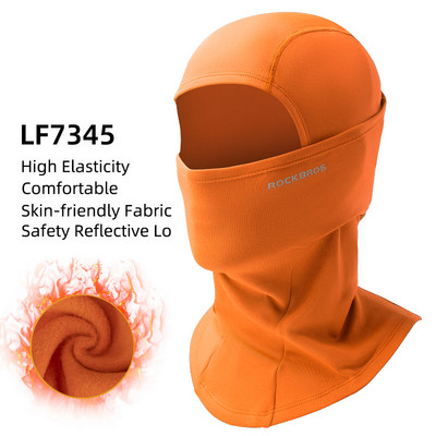 ROCKBROS snieglenčių veido kaukė nuo vėjo nepraleidžianti šilta lauko šiluminė vilnos slidinėjimo kaukė Kvėpuojanti vyrų moterų bėgimo kempingo slidinėjimo ausinė