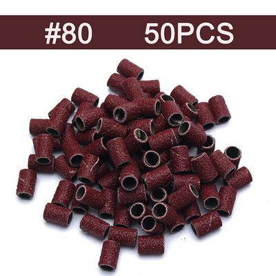 50/100db körömcsiszoló szalagok, mind elektromos manikűrgéphez