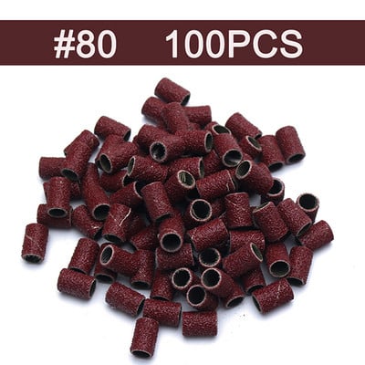 50/100db körömcsiszoló szalagok, mind elektromos manikűrgéphez