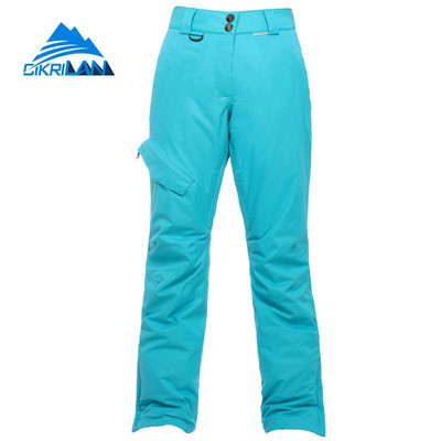 Téli hó Síelés Pamut Pantalones Mujer Outdoor Sport Túrázás Sínadrágok Női Széldzseki Nadrágok Snowboard Overall
