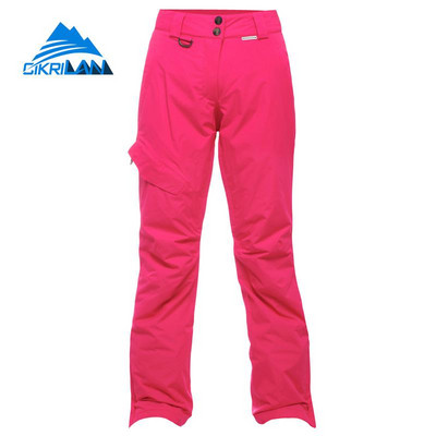 Téli hó Síelés Pamut Pantalones Mujer Outdoor Sport Túrázás Sínadrágok Női Széldzseki Nadrágok Snowboard Overall