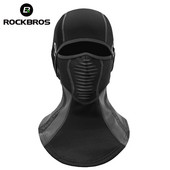 ROCKBROS Melegen tarts Kerékpáros Arcmaszk Téli Hegymászás Túrázás Polár Thermal Szélálló Balaclava Futó Horgász Sí sapka
