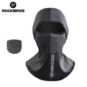 ROCKBROS Símaszk téli termikus gyapjú teljes arcot fedő sálak kültéri balaclava szélálló kerékpáros fejfedő sportfelszerelés