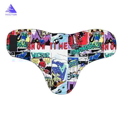 Copii de iarnă Mască de schi pentru ciclism Sport în aer liber Husă pentru gură de desene animate cu jumătate de față pentru călărie cu motocicletă, schi, snowboarding