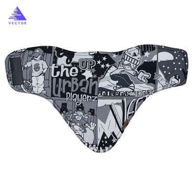 Copii de iarnă Mască de schi pentru ciclism Sport în aer liber Husă pentru gură de desene animate cu jumătate de față pentru călărie cu motocicletă, schi, snowboarding