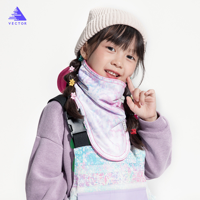 Copii de iarnă Mască de schi pentru ciclism Sport în aer liber Husă pentru gură de desene animate cu jumătate de față pentru călărie cu motocicletă, schi, snowboarding