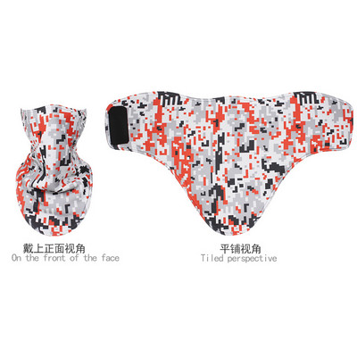Kültéri téli meleg síelőkék Snowboard sál Símaszk Kerékpár Kerékpáros Motor Arcmaszk katonai Camo Nyomtatott szélálló 2023