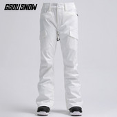 Pantaloni de schi pentru femei Pantaloni de iarnă pentru bărbați, rezistenti la vânt, impermeabili, respirabili, îmbrăcăminte sport în aer liber pentru snowboard, călărie pe munte.