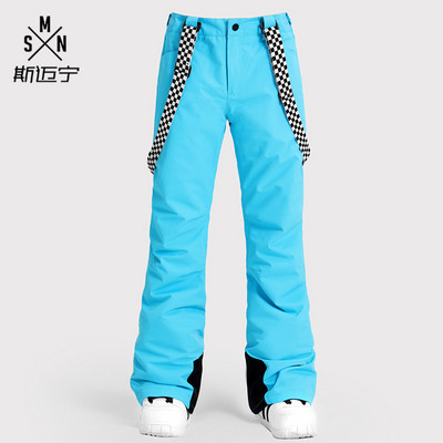 Pantaloni de schi pentru femei Pantaloni de iarnă pentru bărbați, rezistenti la vânt, impermeabili, respirabili, îmbrăcăminte sport în aer liber pentru snowboard, călărie pe munte.