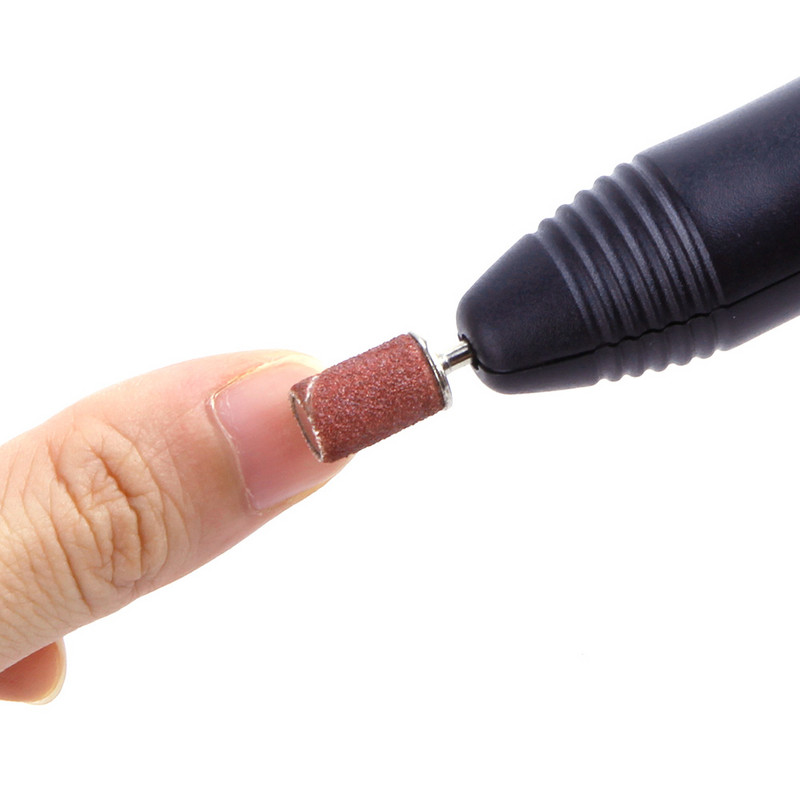 50/100 kom Nail Art brusne trake 80# 120# 180# Rezači za manikuru Pedikura Skidanje gela Električna bušilica Alati za brušenje prstena