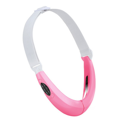 Dispozitiv de ridicare a feței EMS Terapia cu fotoni cu LED Masaj cu vibrații pentru slăbire pentru bărbie dublă V Line Lift Belt Dispozitiv pentru maxilare pentru celulită