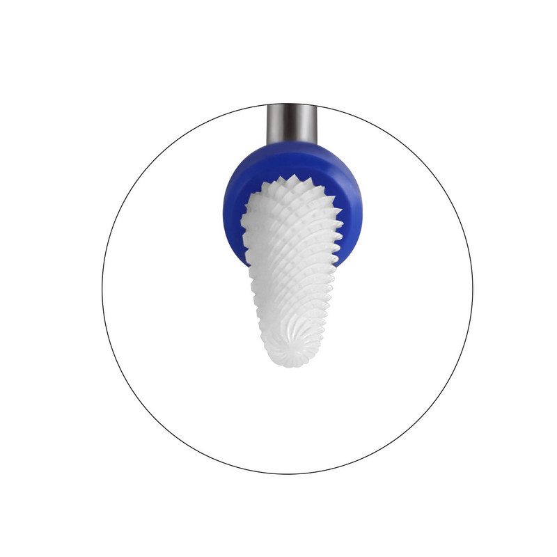 Burghie profesionale din ceramică pentru unghii. Burghie mici pentru porumb, partea superioară rotundă, netedă, pentru oja cu gel pentru cuticule. Îndepărtați utilizarea la salonul de acasă