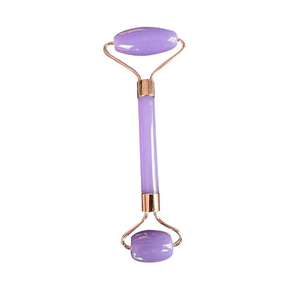 Roz Gua Sha Roller Massager Rose Scraping Facial Beauty Care Rașină Guasha Board pentru răzuirea corpului Set de instrumente de masaj facial