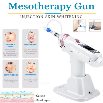 Hidrolifting Gun Mezoterapie EZ Presiune Negativă Meso Hidrolifting Apa Injector Dispozitiv de frumusețe Plasmă bogată în trombocite Prp Meso