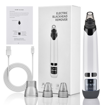 Îndepărtând punctele negre Aspirator pentru curățarea porilor Curățarea feței Puncte negre Aspirație Exfoliant Frumusețe Acnee Instrument de îndepărtare a cosurilor Îngrijirea pielii