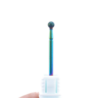 29 típusú Rainbow gyémánt körömfúró maró manikűrhöz Rotációs fúrószárak Daráló Sorja Cuticle Clean Köröm Kiegészítő Szerszám