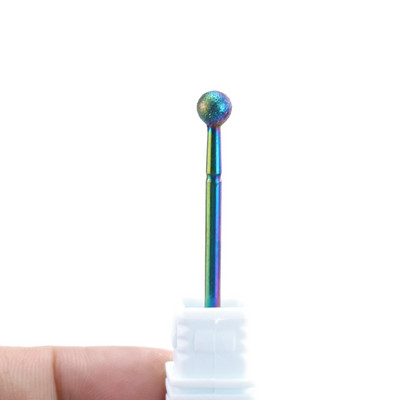 29 típusú Rainbow gyémánt körömfúró maró manikűrhöz Rotációs fúrószárak Daráló Sorja Cuticle Clean Köröm Kiegészítő Szerszám