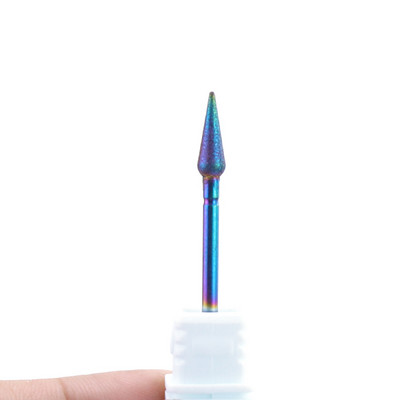 29 típusú Rainbow gyémánt körömfúró maró manikűrhöz Rotációs fúrószárak Daráló Sorja Cuticle Clean Köröm Kiegészítő Szerszám