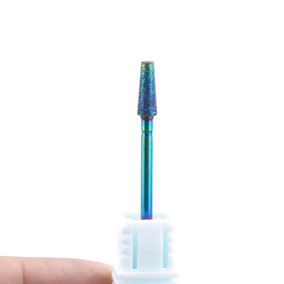 29 típusú Rainbow gyémánt körömfúró maró manikűrhöz Rotációs fúrószárak Daráló Sorja Cuticle Clean Köröm Kiegészítő Szerszám