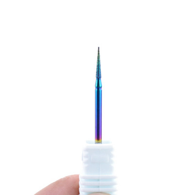 29 típusú Rainbow gyémánt körömfúró maró manikűrhöz Rotációs fúrószárak Daráló Sorja Cuticle Clean Köröm Kiegészítő Szerszám