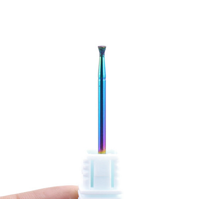 29 típusú Rainbow gyémánt körömfúró maró manikűrhöz Rotációs fúrószárak Daráló Sorja Cuticle Clean Köröm Kiegészítő Szerszám