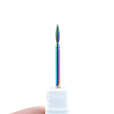 29 típusú Rainbow gyémánt körömfúró maró manikűrhöz Rotációs fúrószárak Daráló Sorja Cuticle Clean Köröm Kiegészítő Szerszám