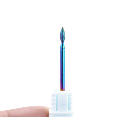 29 típusú Rainbow gyémánt körömfúró maró manikűrhöz Rotációs fúrószárak Daráló Sorja Cuticle Clean Köröm Kiegészítő Szerszám