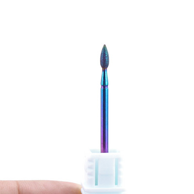 29 típusú Rainbow gyémánt körömfúró maró manikűrhöz Rotációs fúrószárak Daráló Sorja Cuticle Clean Köröm Kiegészítő Szerszám