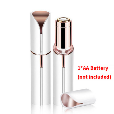 Električni trimer za obrve Mini depilator za obrve za lice Uklanjanje dlačica u obliku ruža za usne Prijenosni ženski bezbolni aparat za brijanje