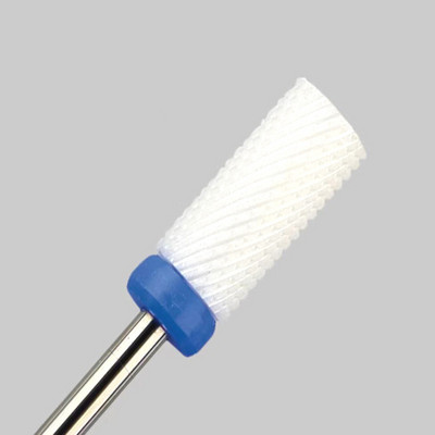 1 ΤΕΜ. Μύτη κώνου για νύχια κεραμικά τρυπάνια Electric Cuticle Clean Rotary for Manicure Pedicure Grinding Head Sinder Tool