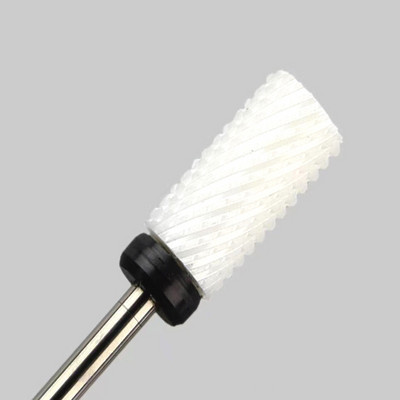 1 ΤΕΜ. Μύτη κώνου για νύχια κεραμικά τρυπάνια Electric Cuticle Clean Rotary for Manicure Pedicure Grinding Head Sinder Tool