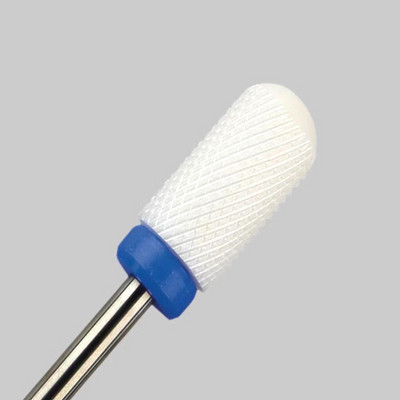 1 ΤΕΜ. Μύτη κώνου για νύχια κεραμικά τρυπάνια Electric Cuticle Clean Rotary for Manicure Pedicure Grinding Head Sinder Tool