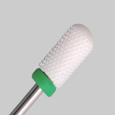 1 ΤΕΜ. Μύτη κώνου για νύχια κεραμικά τρυπάνια Electric Cuticle Clean Rotary for Manicure Pedicure Grinding Head Sinder Tool