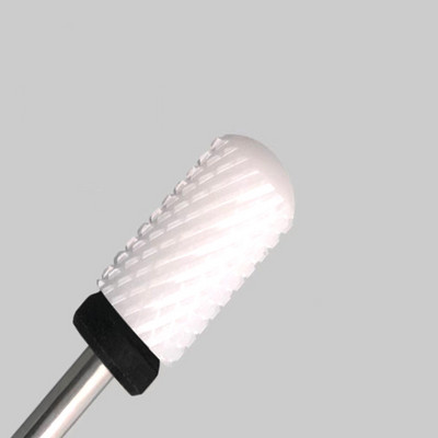 1 ΤΕΜ. Μύτη κώνου για νύχια κεραμικά τρυπάνια Electric Cuticle Clean Rotary for Manicure Pedicure Grinding Head Sinder Tool