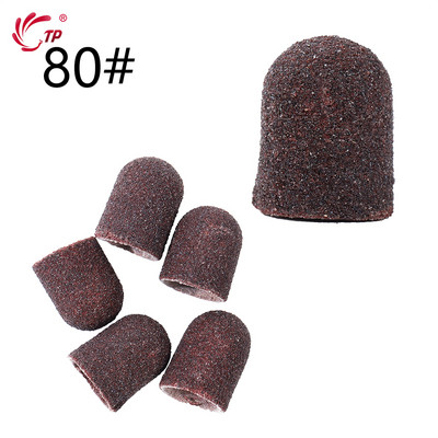 TP Benzi de șlefuit Capace de blocare Purple Grit #80/120/180 Capace de șlefuit Burghiu electric pentru unghii pentru manichiură Accesoriu de frezat pedichiură
