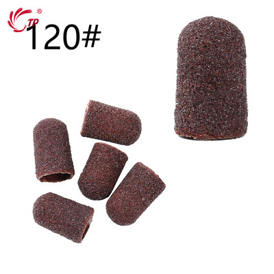 TP Benzi de șlefuit Capace de blocare Purple Grit #80/120/180 Capace de șlefuit Burghiu electric pentru unghii pentru manichiură Accesoriu de frezat pedichiură