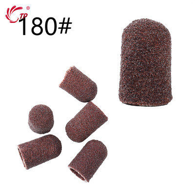 TP Benzi de șlefuit Capace de blocare Purple Grit #80/120/180 Capace de șlefuit Burghiu electric pentru unghii pentru manichiură Accesoriu de frezat pedichiură