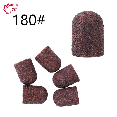 TP Benzi de șlefuit Capace de blocare Purple Grit #80/120/180 Capace de șlefuit Burghiu electric pentru unghii pentru manichiură Accesoriu de frezat pedichiură