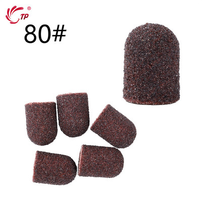 TP Benzi de șlefuit Capace de blocare Purple Grit #80/120/180 Capace de șlefuit Burghiu electric pentru unghii pentru manichiură Accesoriu de frezat pedichiură