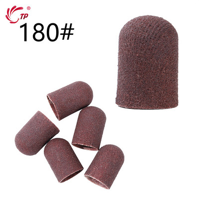 TP Benzi de șlefuit Capace de blocare Purple Grit #80/120/180 Capace de șlefuit Burghiu electric pentru unghii pentru manichiură Accesoriu de frezat pedichiură