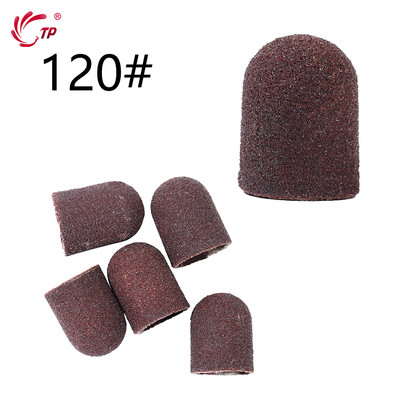TP Benzi de șlefuit Capace de blocare Purple Grit #80/120/180 Capace de șlefuit Burghiu electric pentru unghii pentru manichiură Accesoriu de frezat pedichiură