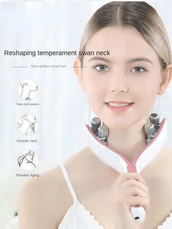 Roller Face Slimmer Facial EMS Micro-current Massage Beauty InstrumentSmall V Face Lifts, Συσφίγγει, Σχηματίζει και Μειώνει τις Ρυτίδες