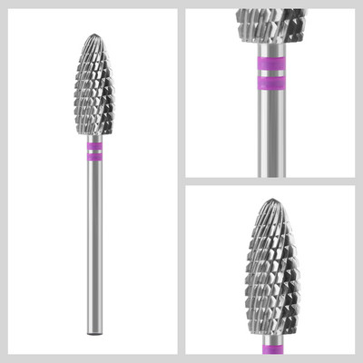 Freză din carbură de tungsten Freze Freze pentru unghii Mașină de tăiat Pila de unghii Manichiură pentru mașină Accesorii pentru arta unghiilor