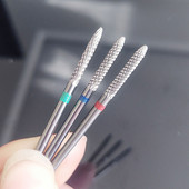 1 τεμ. Pro carbide Nail Drill Bits Nail Art Electric Drill Machine Files Nail Art Tools κόβουν και γυαλίζουν το κάτω μέρος του νυχιού