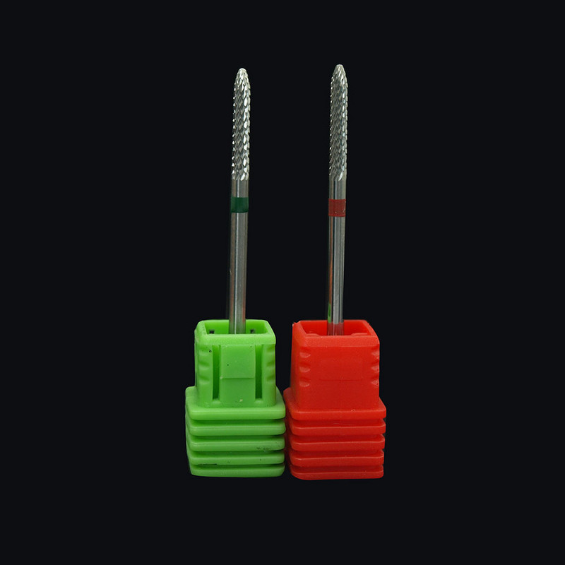 1 τεμ. Pro carbide Nail Drill Bits Nail Art Electric Drill Machine Files Nail Art Tools κόβουν και γυαλίζουν το κάτω μέρος του νυχιού
