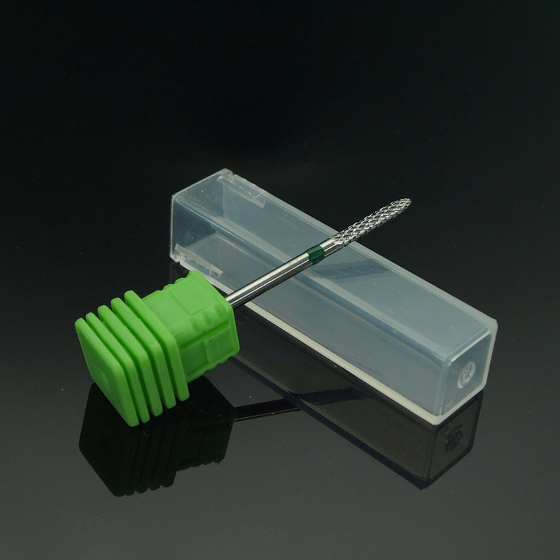 1 τεμ. Pro carbide Nail Drill Bits Nail Art Electric Drill Machine Files Nail Art Tools κόβουν και γυαλίζουν το κάτω μέρος του νυχιού