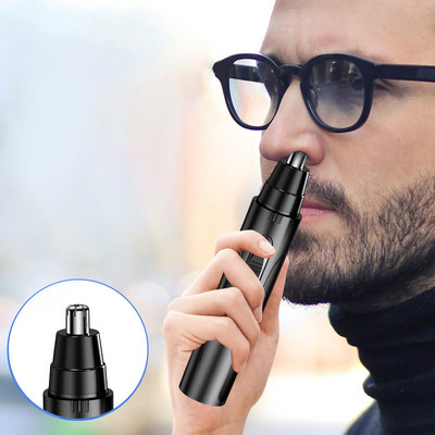 Trimmer electric negru pentru tuns nas Aparat de ras electric Trimmer pentru tuns nas foarfece