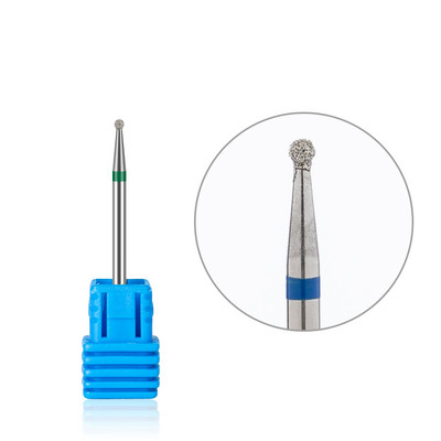 Burghiu negru 5 în 1 din ceramică pentru unghii pentru mașină de găurit electric Freză cu tijă de 3/32" Îndepărtare rapidă gel acrilic sau dur